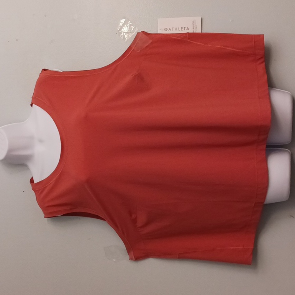Athleta Ultimate Muscle size 3X women's crop length in Burnt orange tank-top.